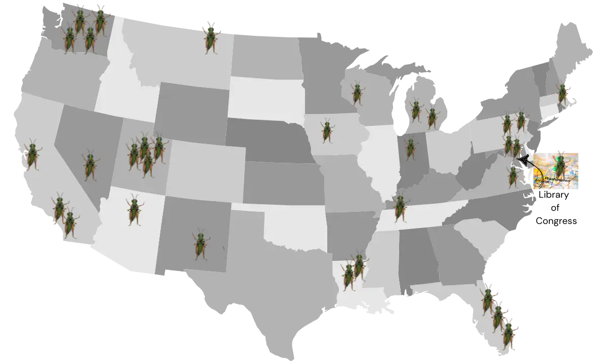 Kai is on the move - US Map