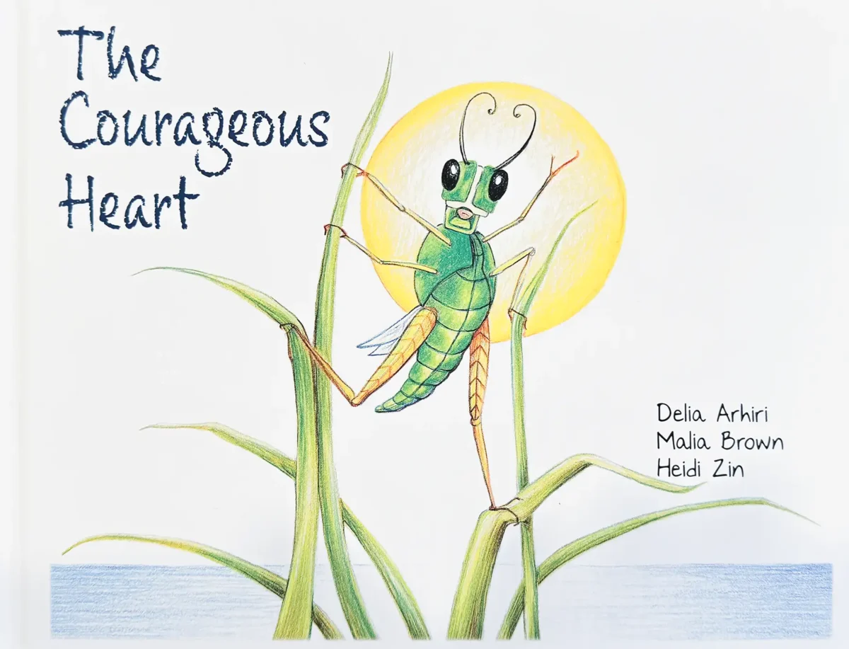 The Courageous Heart - A Beautiful Illustrated Children Book about the adventures of a Grasshopper
